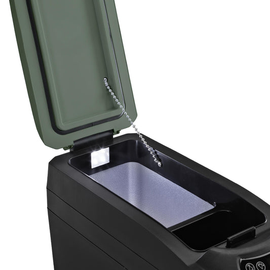 Indel B ITB18 Nevera Congelador Portátil 18 L, Compresor 12/24 V, Para Coche y Camping
