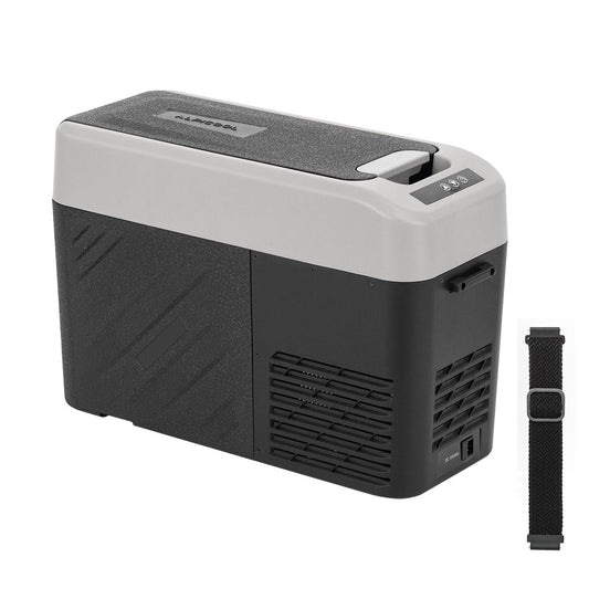 Alpicool KCF15 Nevera Portátil Eléctrica 15 L, 12/24 V y 220 V, Para Coche y Camping